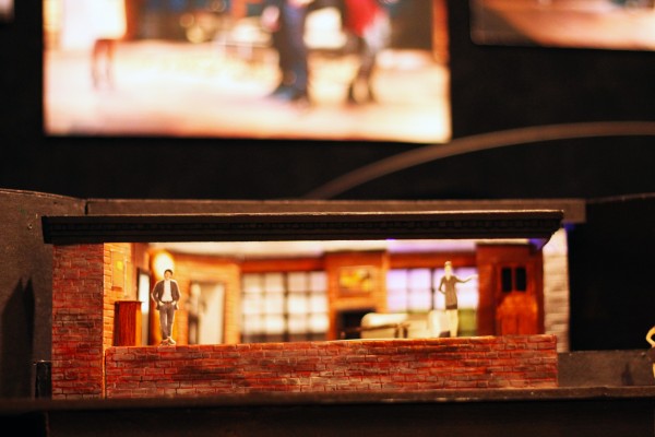 Model set for "Not All Thieves Come to Harm Us," designed by Daniel Geggatt, FCLC '14. (Tyler Martins/The Observer)
