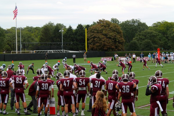 After a 54-7 win against University of Rhode Island on September 13, 2014, Fordham football is looking to keep the winning streak up. (Kirstin Bunkley/The Observer)