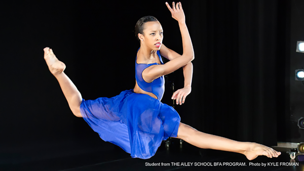 Courtney Celeste Spears is another senior who joined Ailey II. (PHOTO COURTESY OF EDUARDO PATINO)