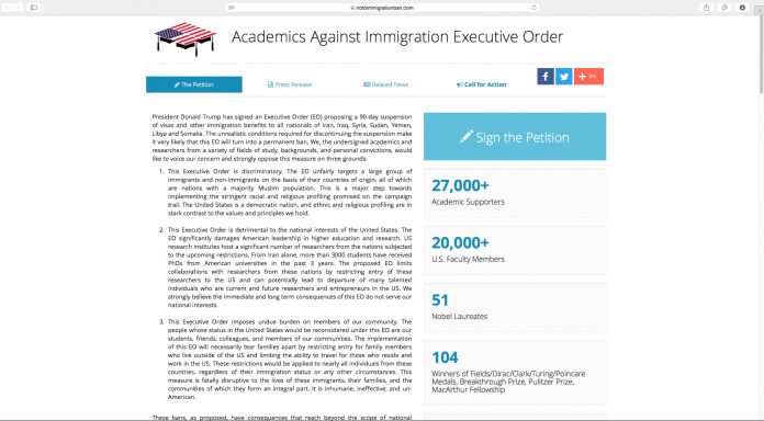 Fordham Professors Join Academics Against Immigration Executive Order