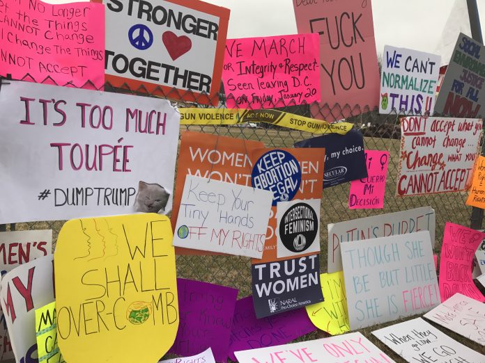 Women's March Adriana Balsamo-Gallina The Observer