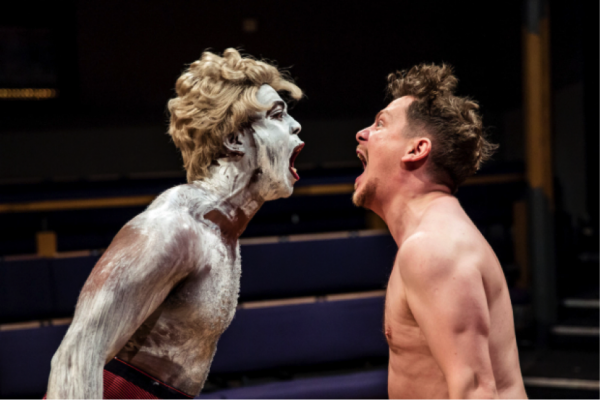 Ken Nwosu and Kevin Trainor in "An Octoroon." (COURTESY OF ©THE OTHER RICHARD)