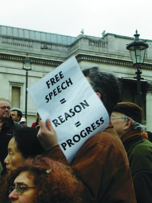 Free Speech = Reason = Progess