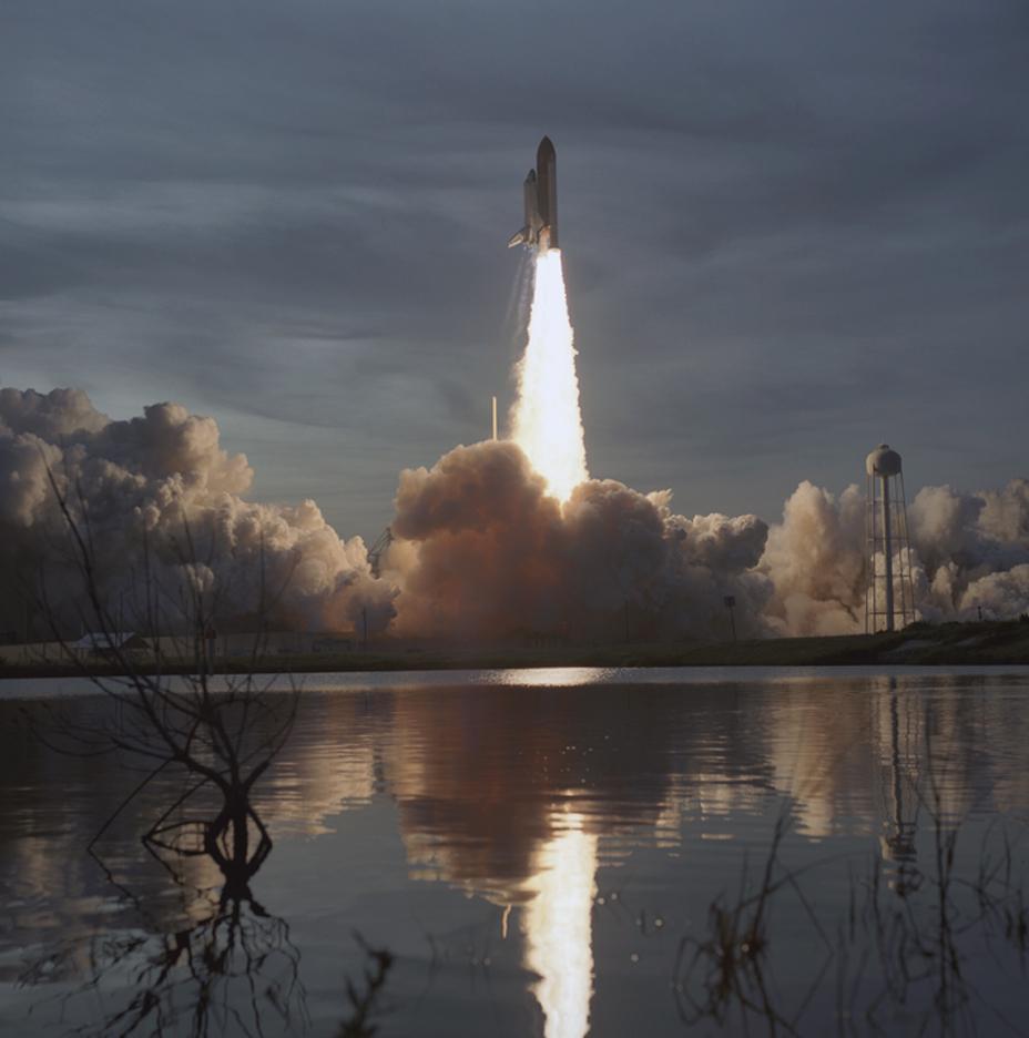 STS-48 DISCOVERY LAUNCH. 9/13/91