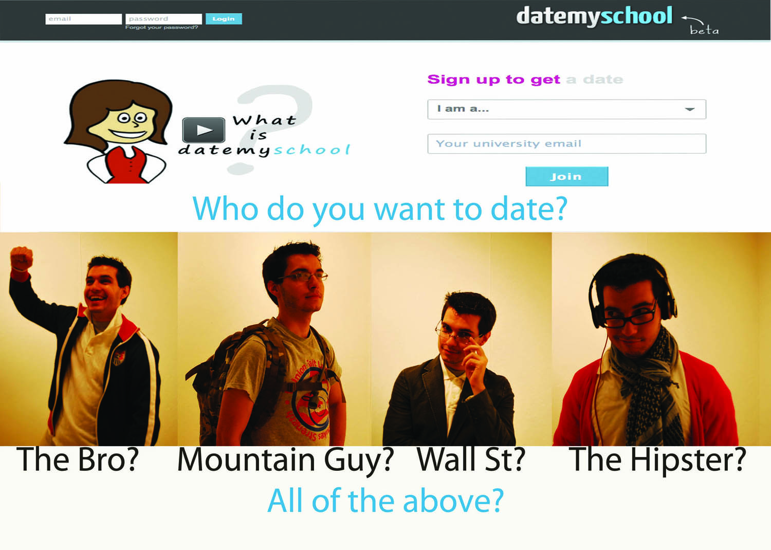 Features- Datemyschool