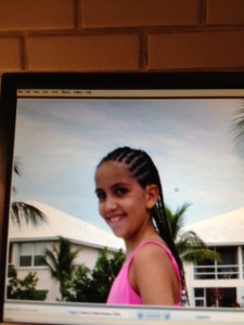 I pose in the Abacos Islands in the Bahamas, sporting the bold new hairdo I would eventually wear on my first day of sixth grade. (Courtesy of Susan Galbraith)