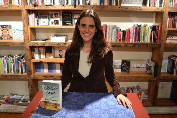 Jessica Alexander at her book signing on October 18th in Brooklyn (Angela Luis/The Observer)