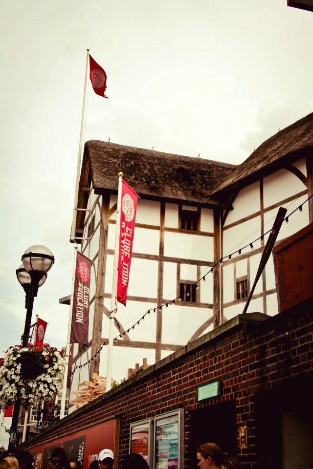 The students training at the London Dramatic Academy often get incredible opportunities to visit sights like The Globe Theatre. (Jennifer Khedaroo/The Observer)