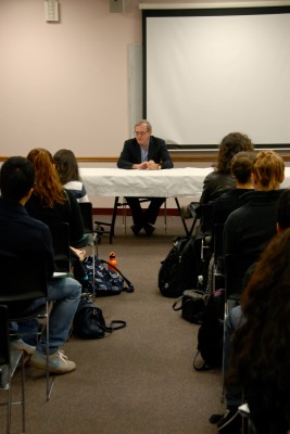 Eric Foner at the Anne Mannion Memorial Dialogue (Sarah Howard/The Observer)