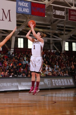 Captain Erin Rooney believes team chemistry has contributed to both individual and group success. (Courtesy of Fordham Sports)