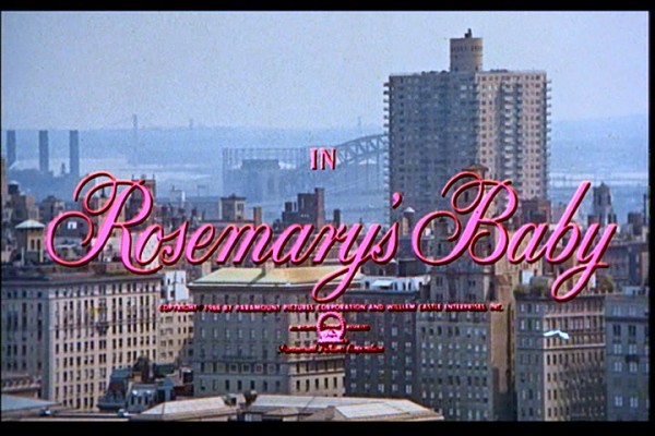 The Netflix Flick of The Week is Rosemary’s Baby. 