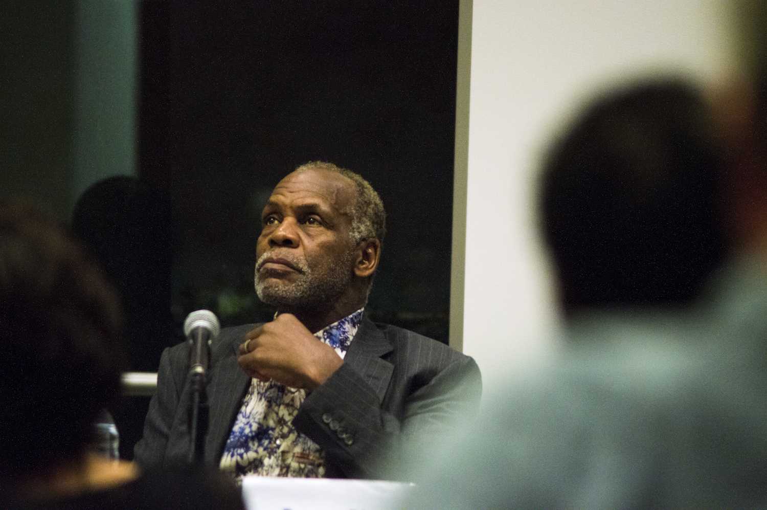 Danny Glover during the panel following a screening of "Tula: The Revolt." (Ian McKenna/The Observer)