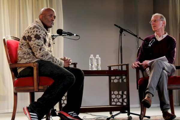 Denzel Washington Chair in Fordham’s Theatre Program, Kenny Leon, was the featured guest of Randy Cohen’s “Person, Place, Thing.” (Kirstin Bunkley /The Observer) 