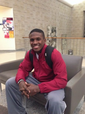 Chase Edmonds, FCRH ’18, is ready to help Fordham’s football team win the Patriot League Championship. (Dylan Penza / The Observer)