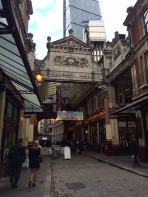 Leadenhall Market (PHOTO COURTESY OF MARISSA SBLENDORIO)