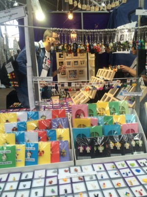Lego Jewelry Stand in Old Spitalfield Market (PHOTO COURTESY OF ERIN CAHILL)