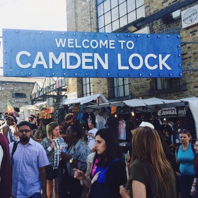 Entrance to Camden Market (PHOTO COURTESY OF BAILEY BARNETT)