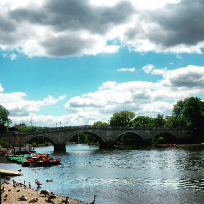 Overlooking the Thames from Richmond (PHOTO COURTESY OF MARLESSA STIVALA)