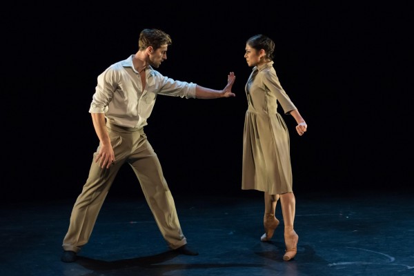 Crystal Costa and James Forbat in A Room in New York by Stina Quagebeur. (PHOTO COURTESY OF ASH/ ENGLISH NATIONAL BALLET)