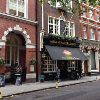 Westminister Arms, a place for delicious fish and chips (PHOTO COURTESY OF ADELE HEIB)