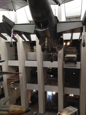 The museum was covered with historic military mobiles. (PHOTO COURTESY OF SYDNEY THORNELL)