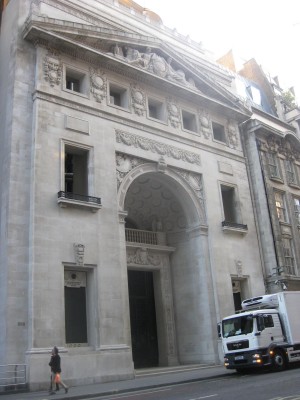 Preserved entrance to the Lloyd’s (PHOTO COURTESY OF MARISSA SBLENDORIO)