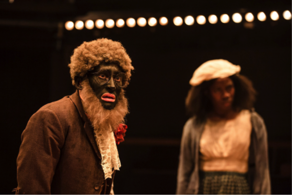 Alistair Toovey and Vivian Oparah in "An Octoroon." (COURTESY OF ©THE OTHER RICHARD)