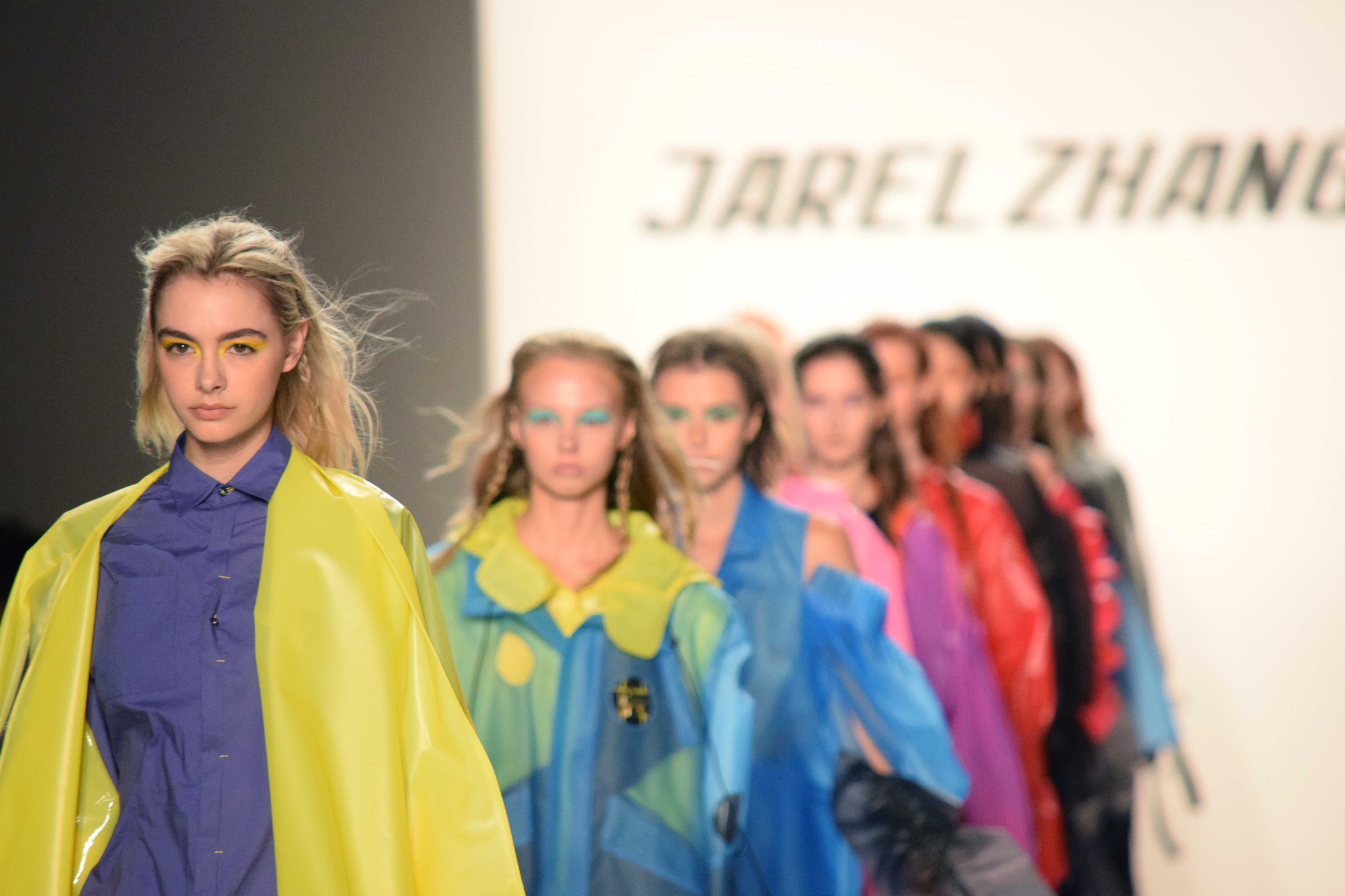 Finale at the Jarel Zhang fashion show at the Skylight at Clarkson Square on Sept. 10 in NYC. (ANDRONIKA ZIMMERMAN/ THE OBSERVER)